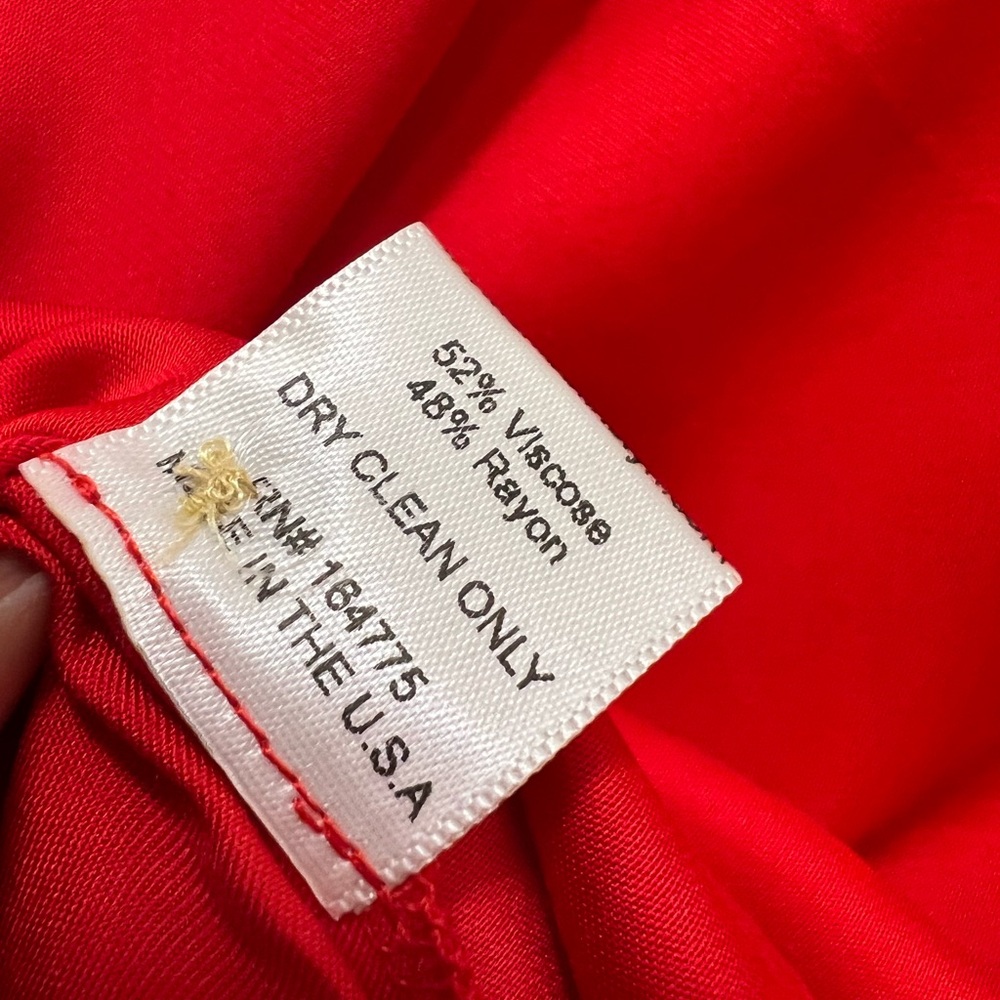 NWT Chloe Kristyn Erin Button Down Top with Tie Belt - Picture 13 of 13